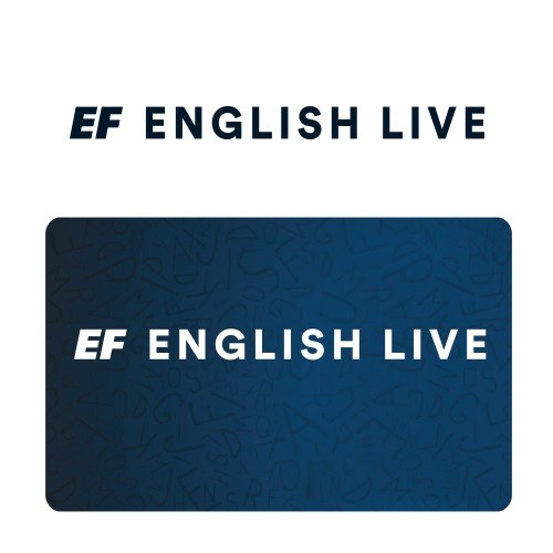 Cartão Presente English Live Self Study Virtual - 1 mês