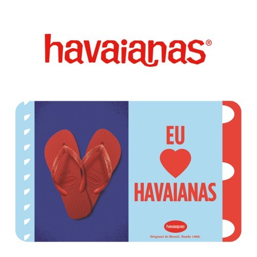 Cartão Presente Havaianas Virtual