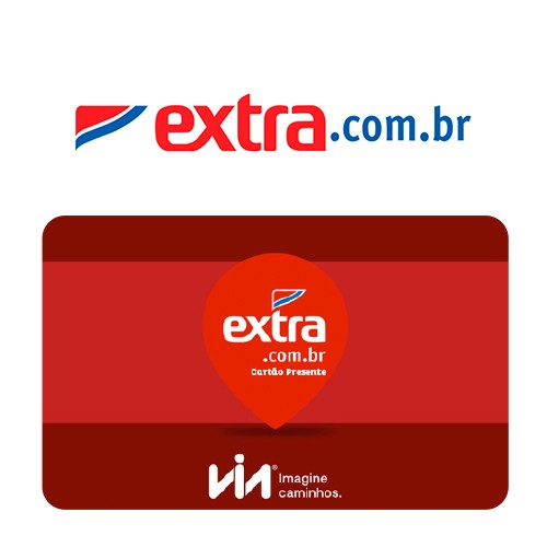 Cartão Presente Extra.com.br Virtual