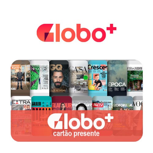 Cartão Presente Globo+ Virtual