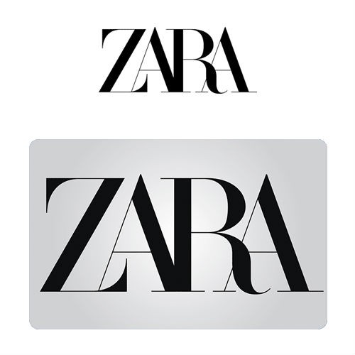 Cartão Presente Zara Virtual - R$ 100